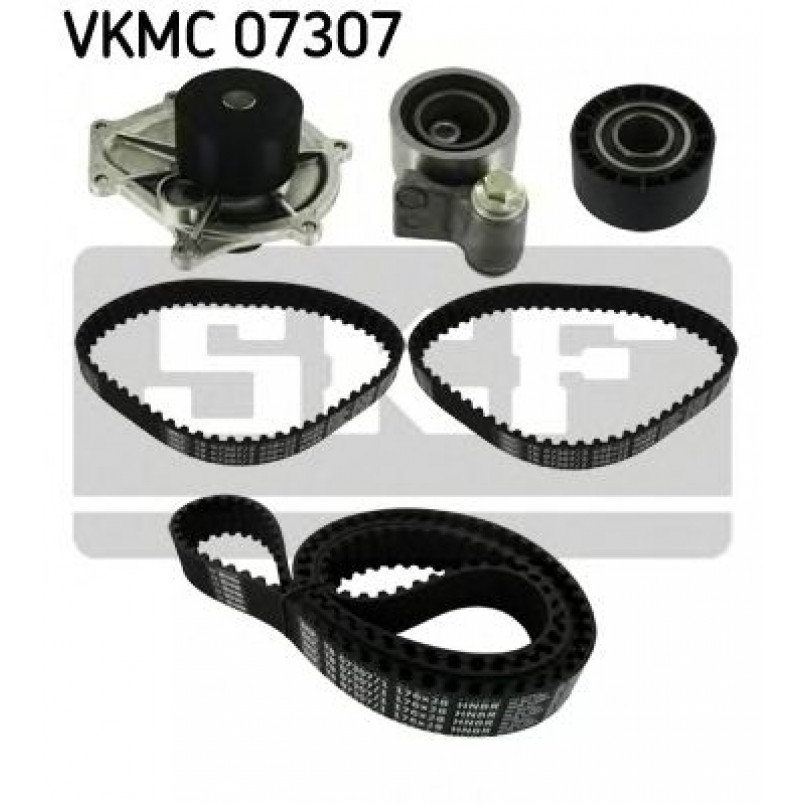 VKMC 07307 SKF - Насос охолоджуючої рідини + комплект зубчатого ремня